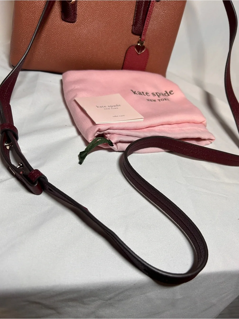 Kate Spade New York Margaux Medium Satchel in pebbled leather